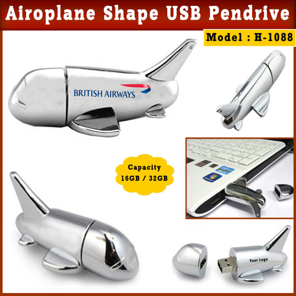 Airoplane Shape USB Pendrive