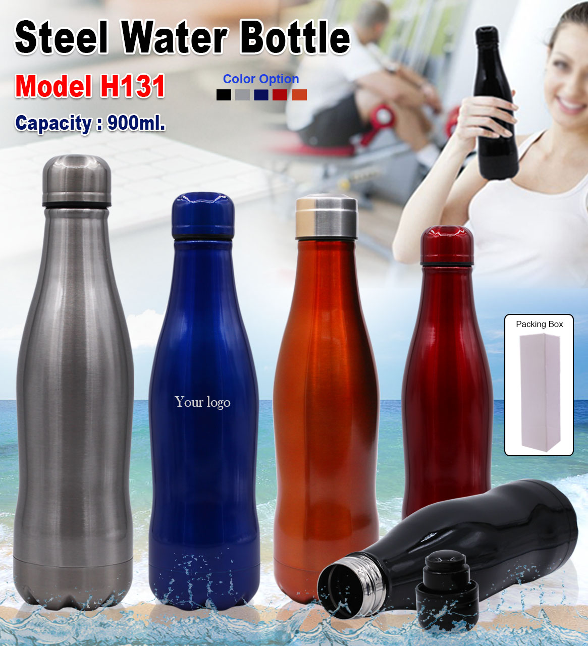 Steel Water Bottles